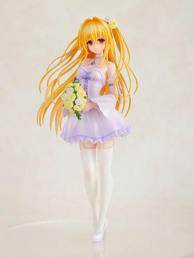 To Love-Ru Darkness PVC soška 1/7 Golden Darkness Wedding Dress Ver. 23 cm termékfotó