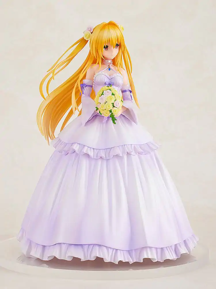 To Love-Ru Darkness PVC soška 1/7 Golden Darkness Wedding Dress Ver. 23 cm termékfotó