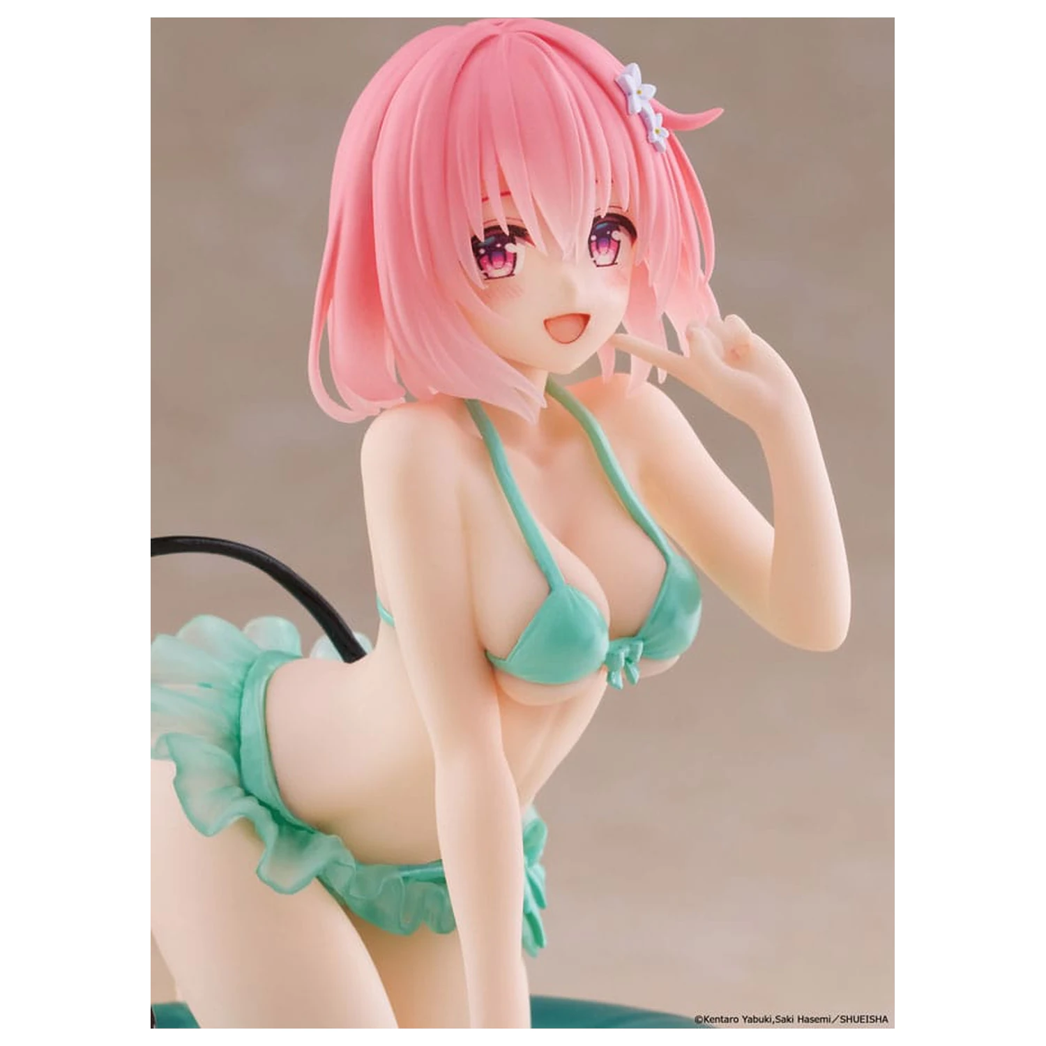 To Love-Ru Darkness PVC socha Aqua Float Girls Darkness Momo 10 cm produktová fotografia