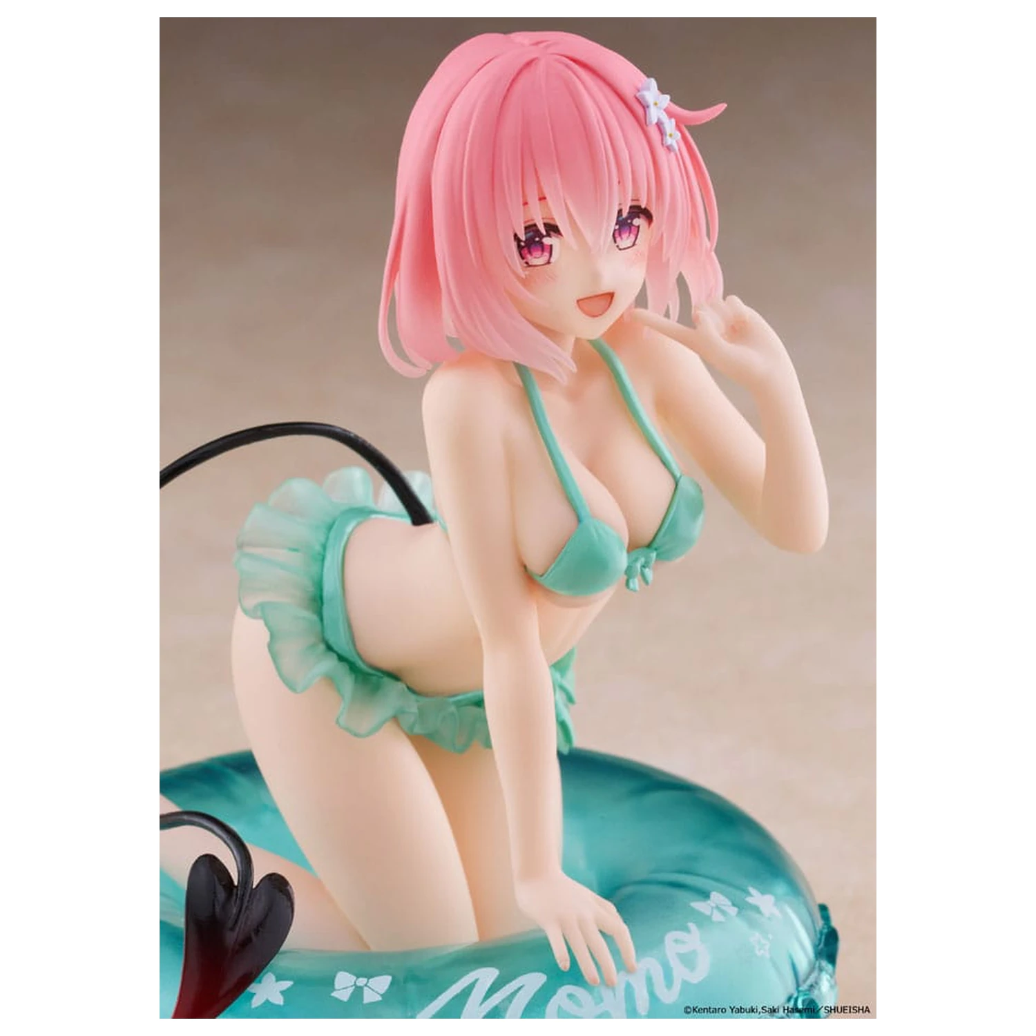 To Love-Ru Darkness PVC socha Aqua Float Girls Darkness Momo 10 cm produktová fotografia