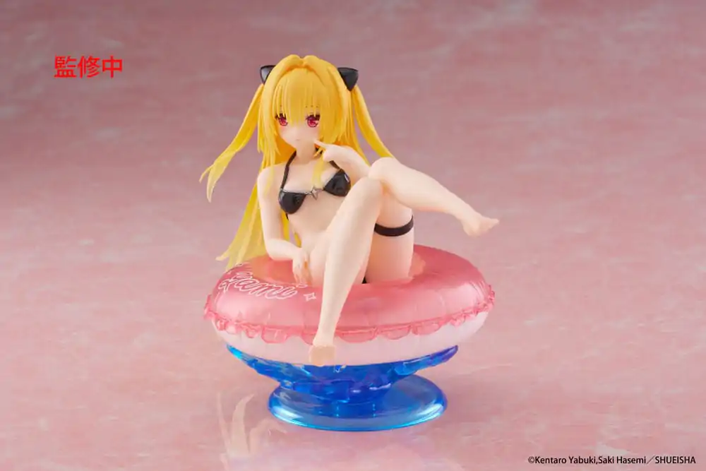 To Love-Ru Darkness Aqua Float Girls PVC soška Golden Darkness 10 cm produktová fotografia