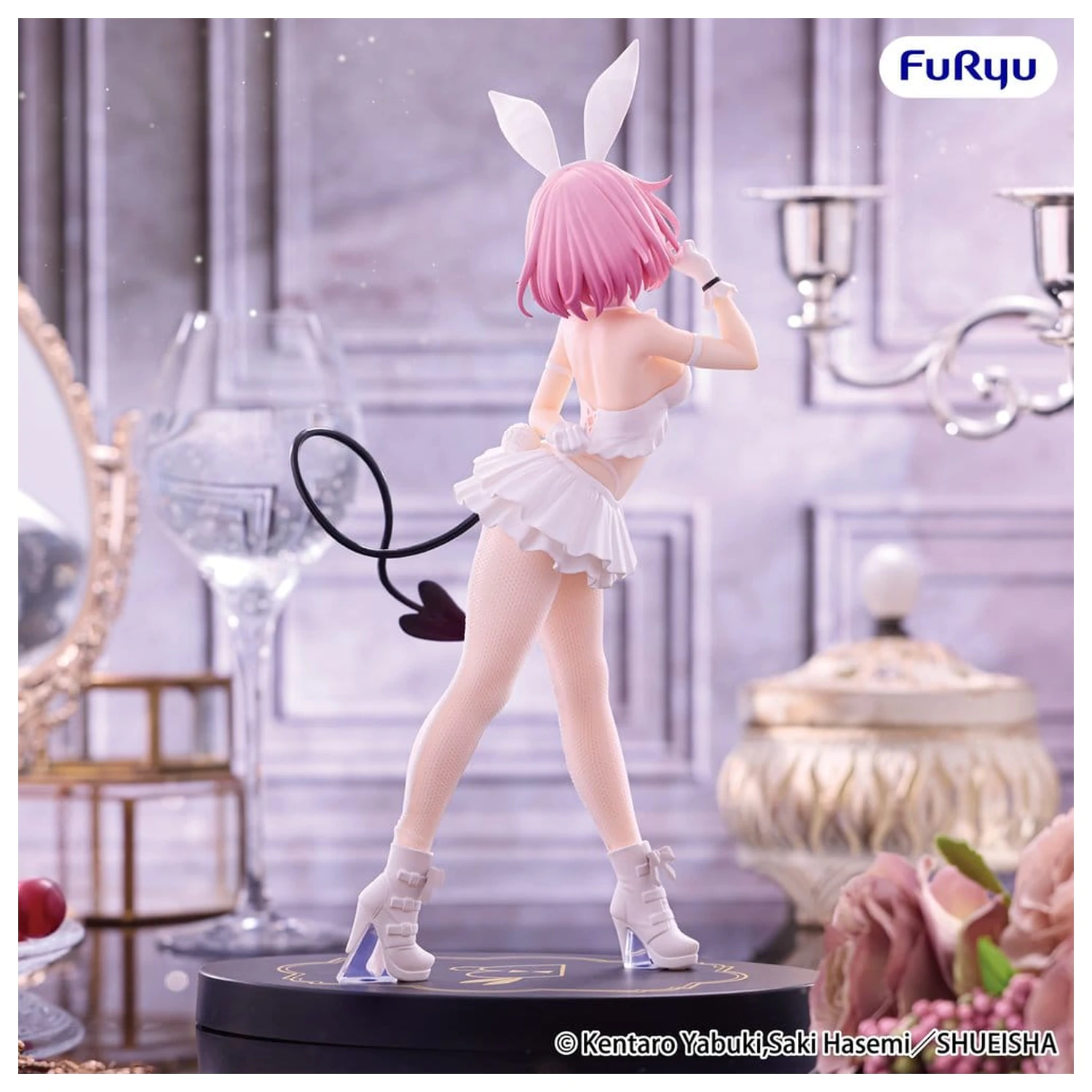 To Love-Ru Darkness BiCute Bunnies PVC socha Momo Belia Deviluke White Color Ver. 27 cm produktová fotografia