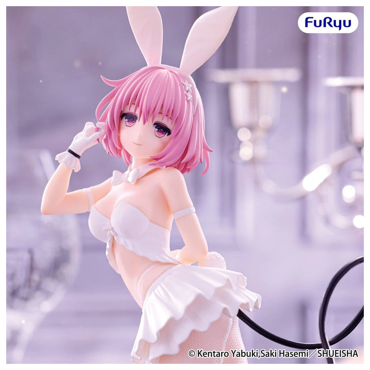 To Love-Ru Darkness BiCute Bunnies PVC socha Momo Belia Deviluke White Color Ver. 27 cm produktová fotografia