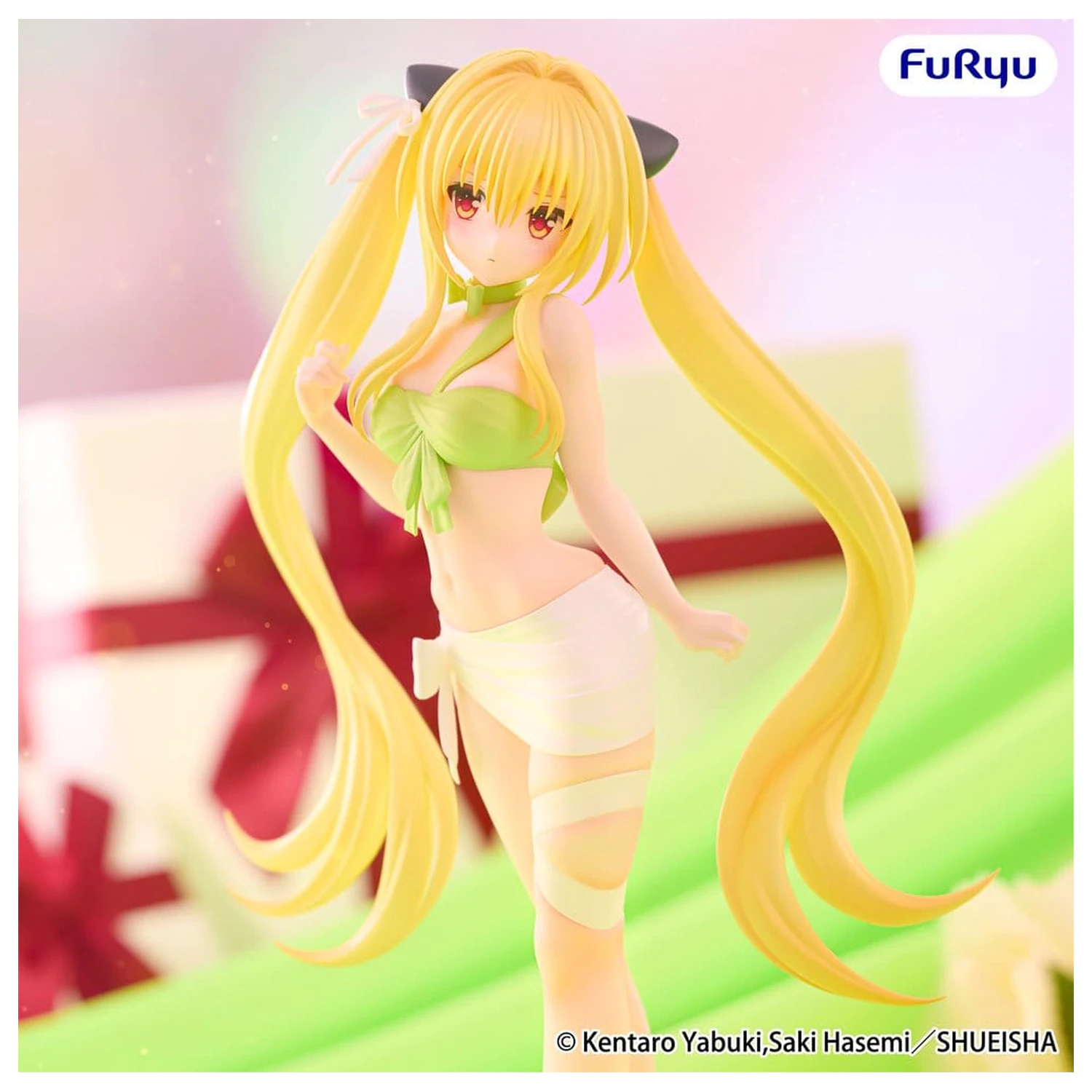 To Love-Ru Darkness BiCute Ribbons PVC socha Konjiki no Yami 26 cm produktová fotografia