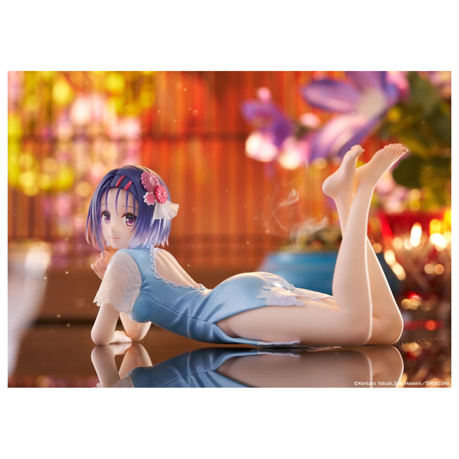 To Love-Ru Darkness PVC Socha Stolová roztomilá figúrka Haruna Sairenji (China Dress Ver.) 13 cm produktová fotografia