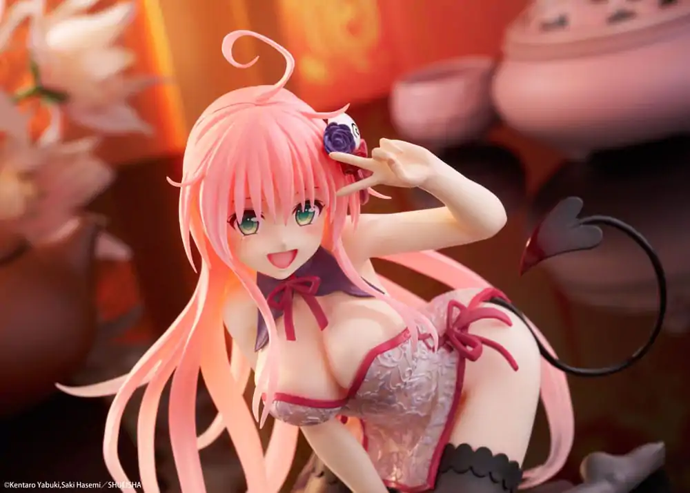 To Love-Ru Darkness PVC Socha Desktop Cute Figure Lala Chinese Dress Ver. 13 cm produktová fotografia