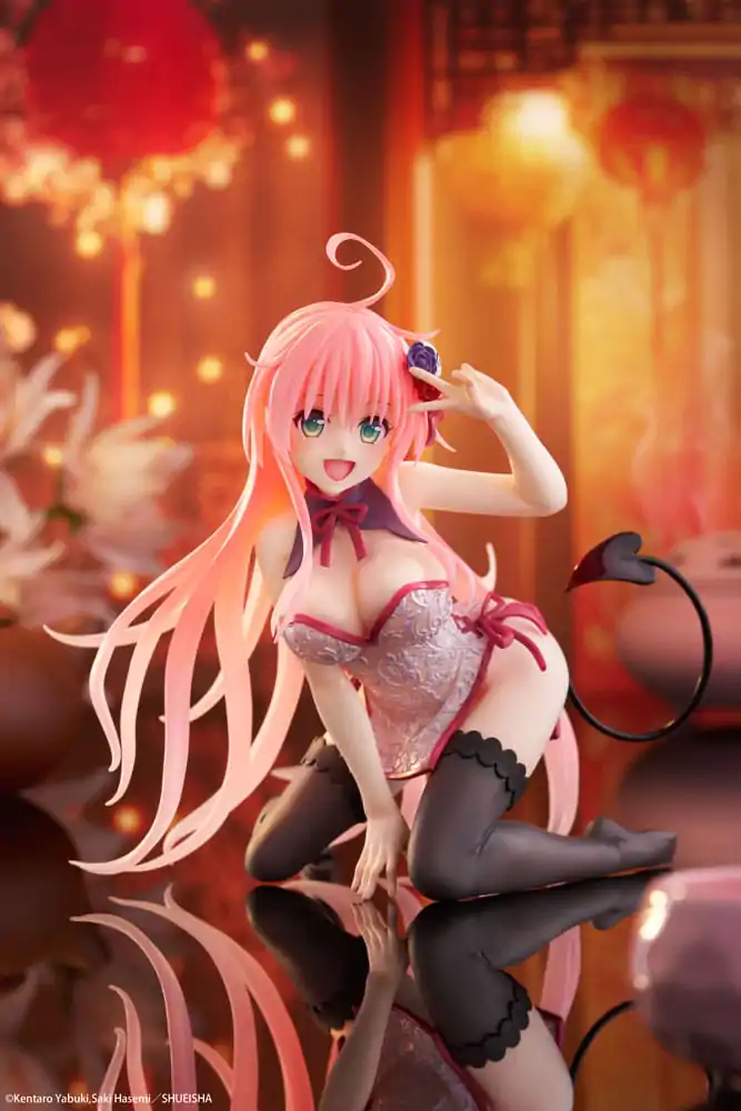 To Love-Ru Darkness PVC Socha Desktop Cute Figure Lala Chinese Dress Ver. 13 cm produktová fotografia