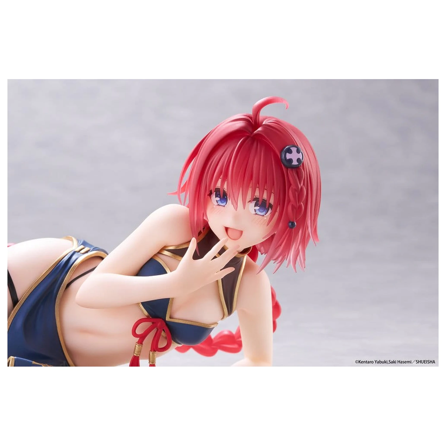 To Love-Ru Darkness Desktop Cute PVC Figúrka Mea Kurosaki (Chinese Dress Ver.) 13 cm produktová fotografia