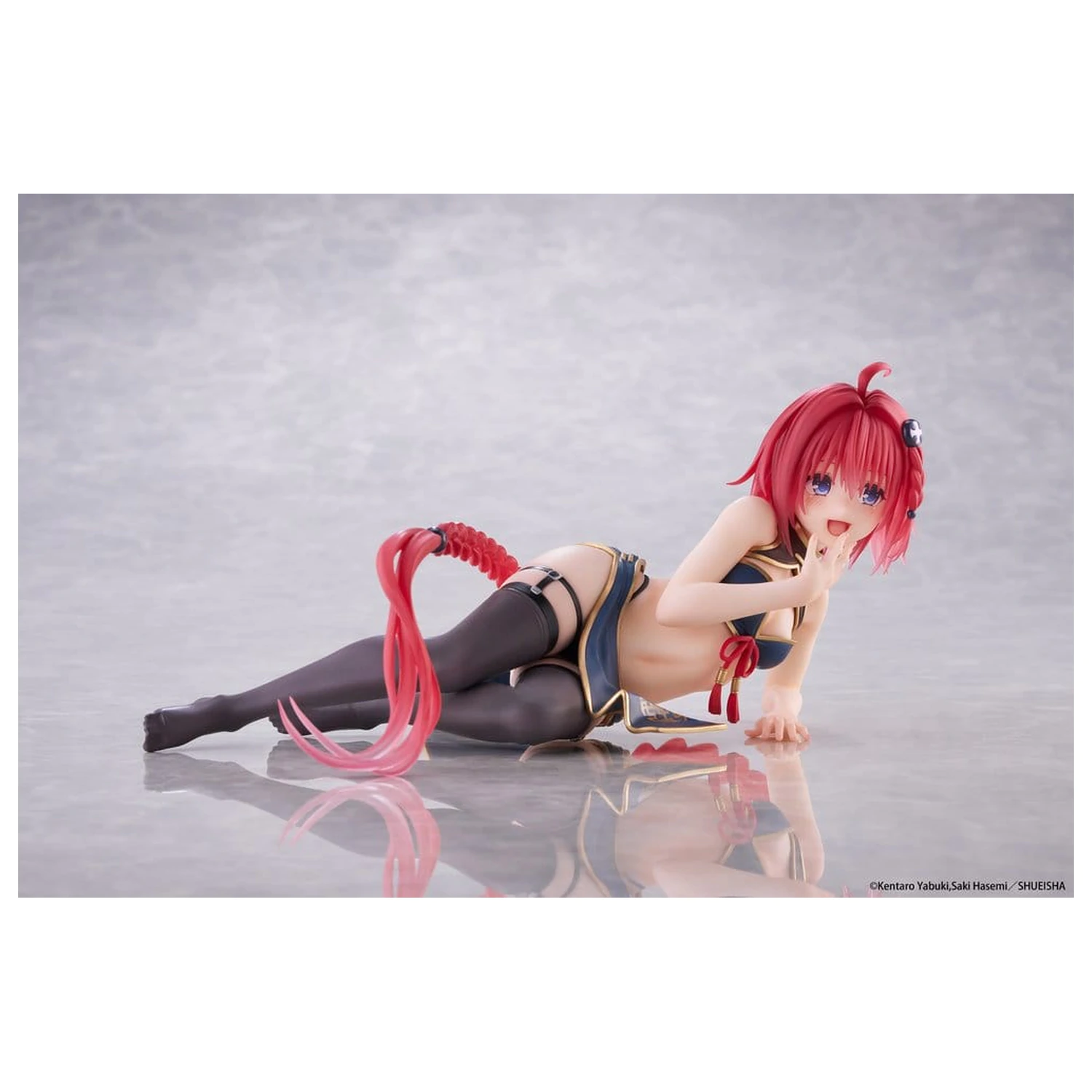 To Love-Ru Darkness Desktop Cute PVC Figúrka Mea Kurosaki (Chinese Dress Ver.) 13 cm produktová fotografia