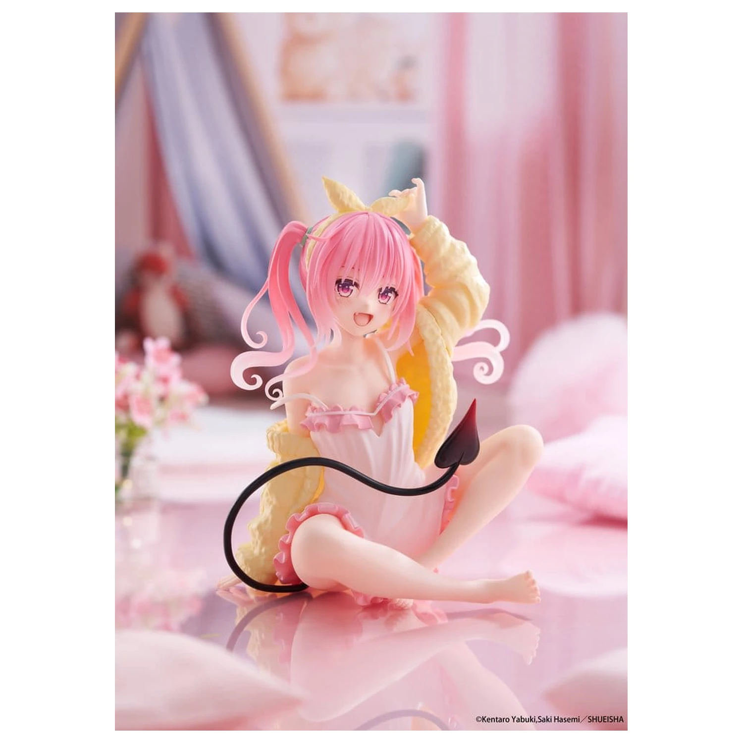 To Love-Ru Darkness Desktop Cute PVC socha Nana Room wear Ver. 13 cm produktová fotografia