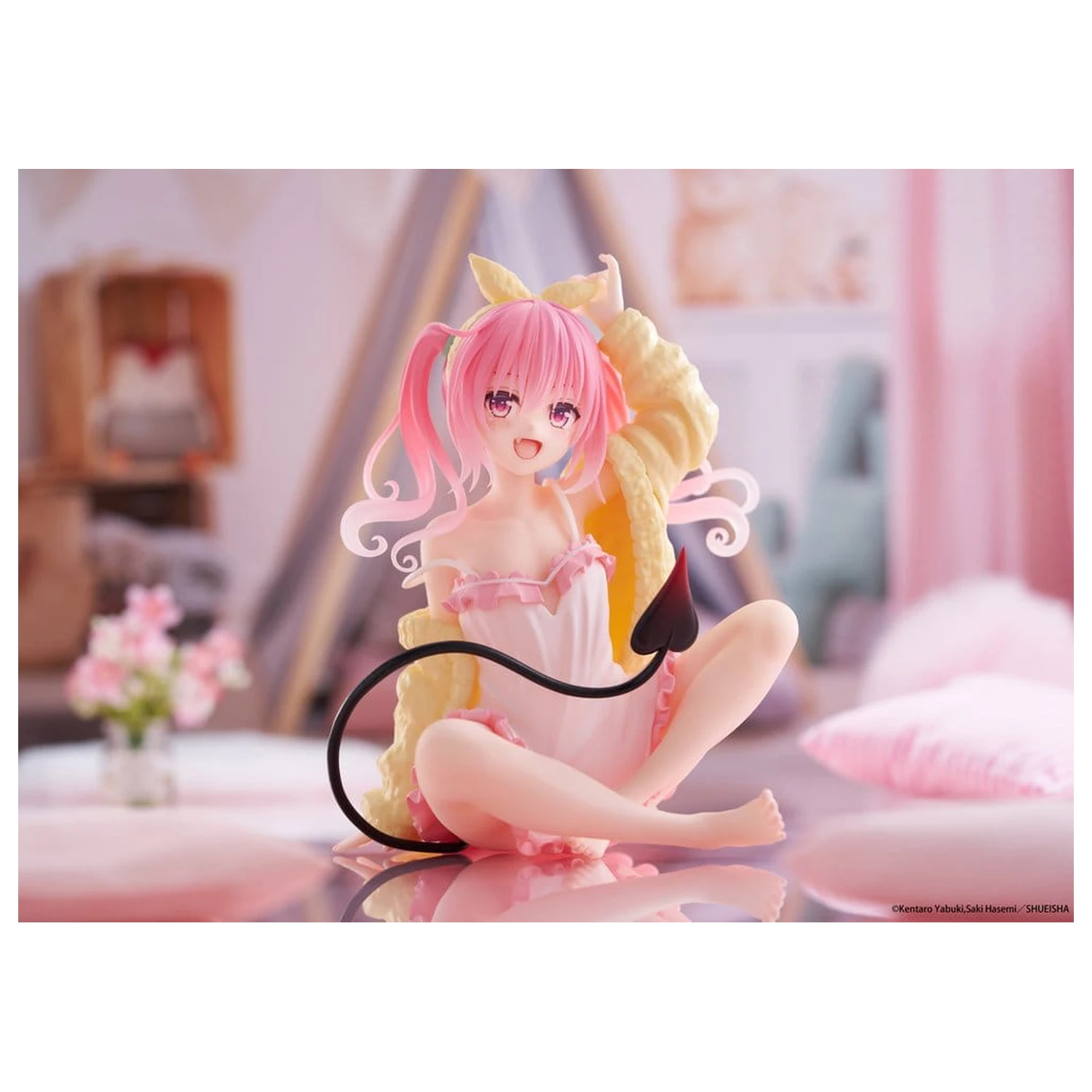 To Love-Ru Darkness Desktop Cute PVC socha Nana Room wear Ver. 13 cm produktová fotografia