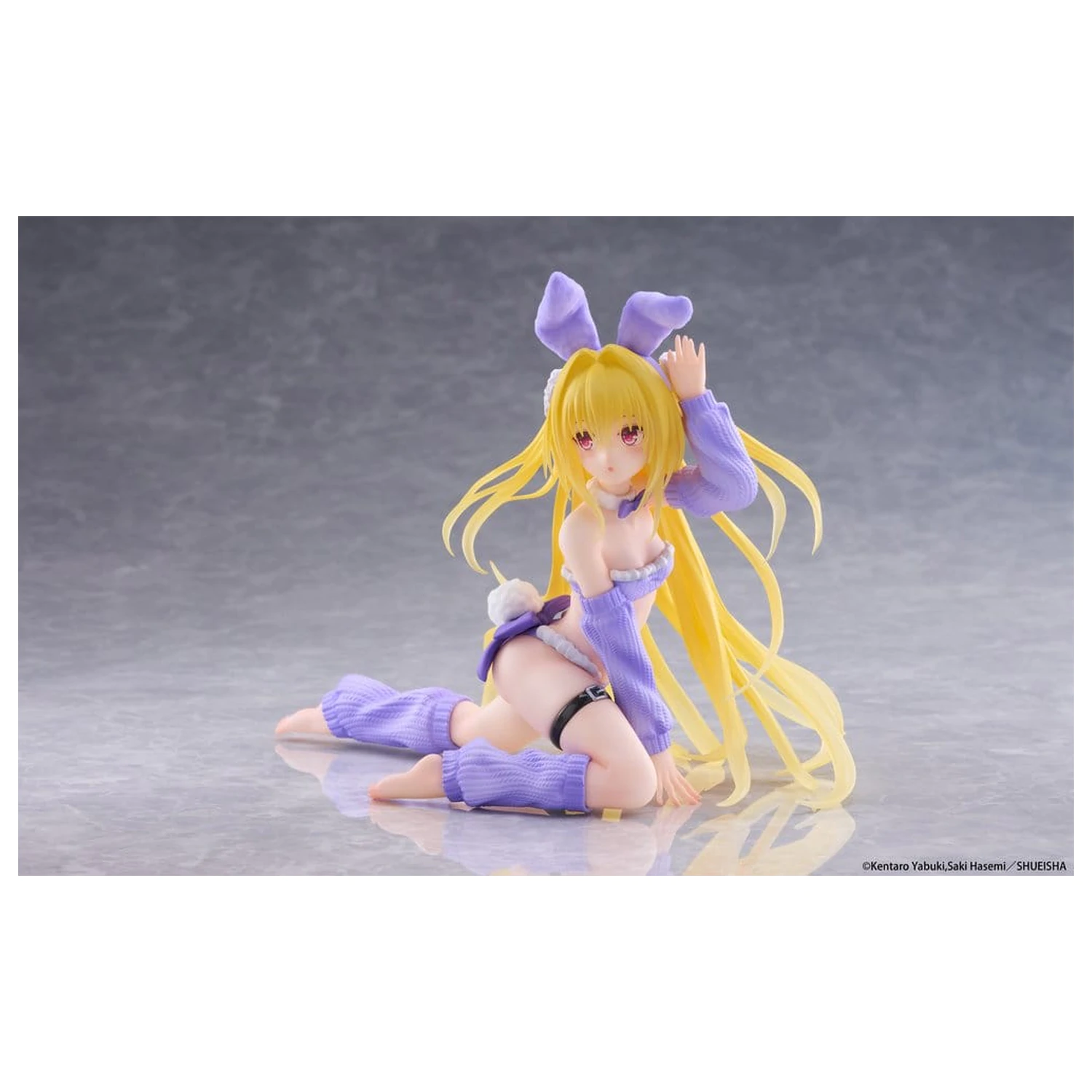 To Love-Ru Darkness MOFLOCK PVC figúrka Golden Darkness (Fluffy Bunny Ver.) 13 cm produktová fotografia
