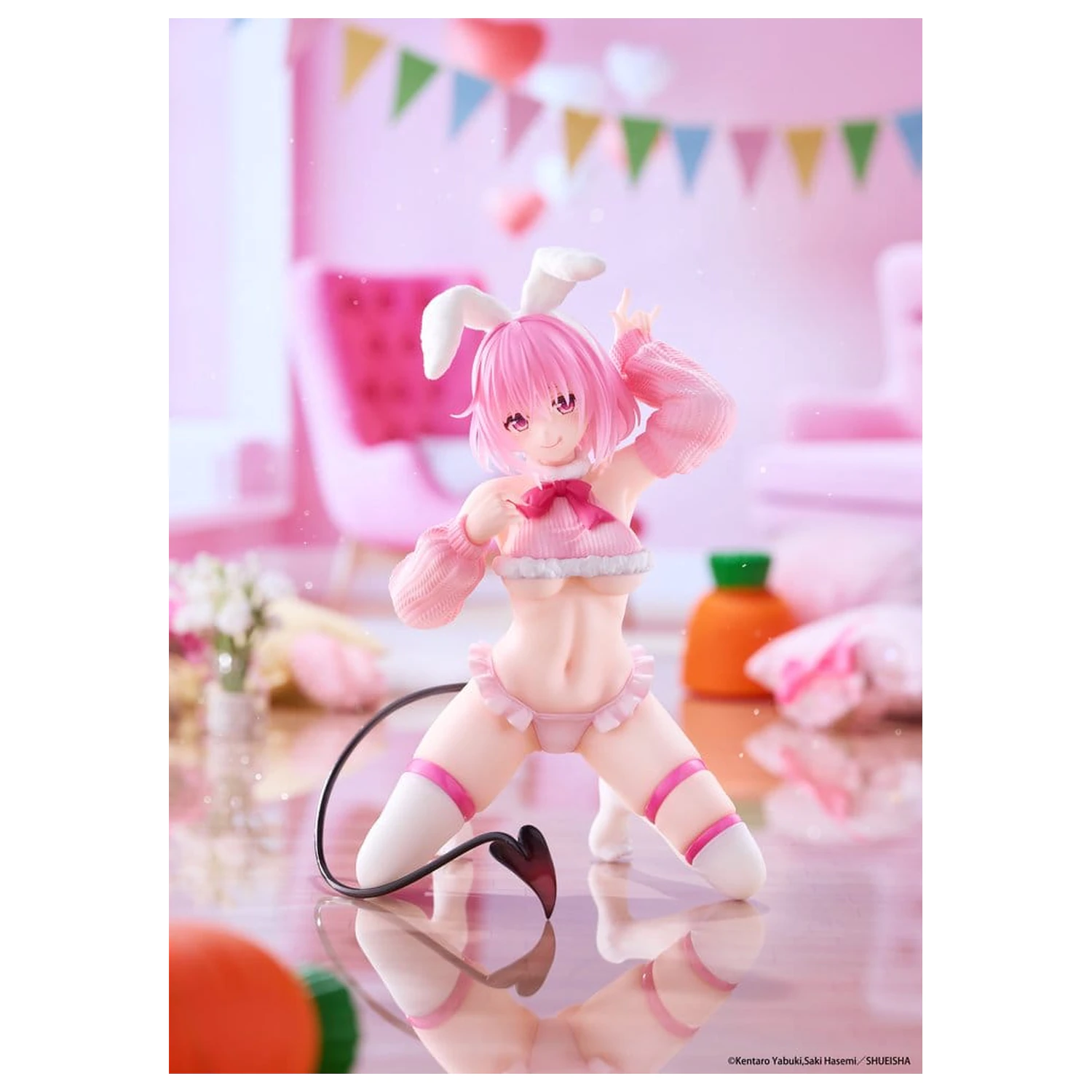 To Love-Ru Darkness MOFLOCK PVC figúrka Momo (Fluffy Bunny Ver.) 13 cm produktová fotografia
