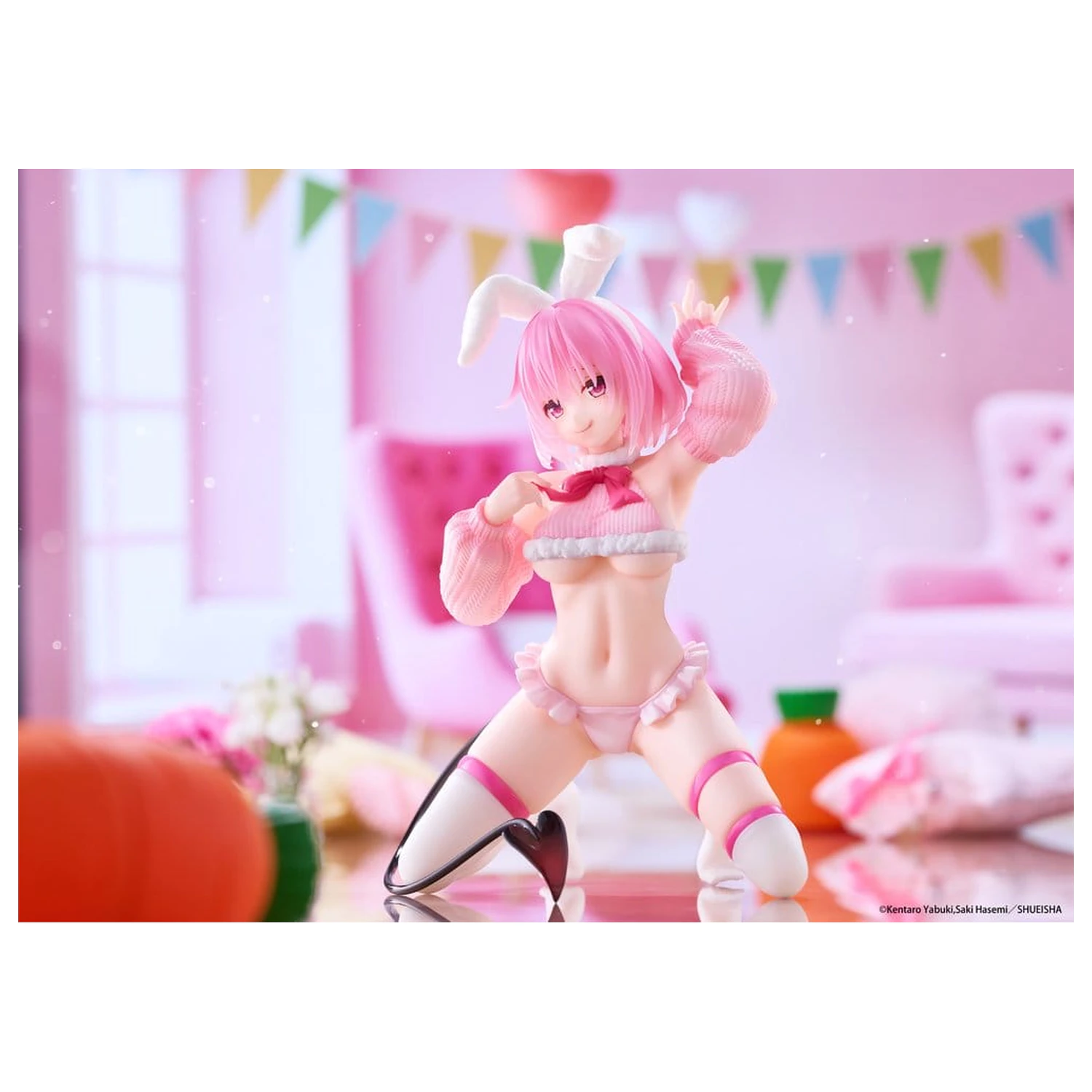 To Love-Ru Darkness MOFLOCK PVC figúrka Momo (Fluffy Bunny Ver.) 13 cm produktová fotografia