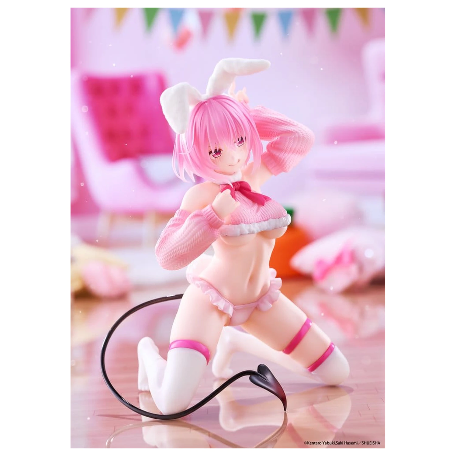 To Love-Ru Darkness MOFLOCK PVC figúrka Momo (Fluffy Bunny Ver.) 13 cm produktová fotografia