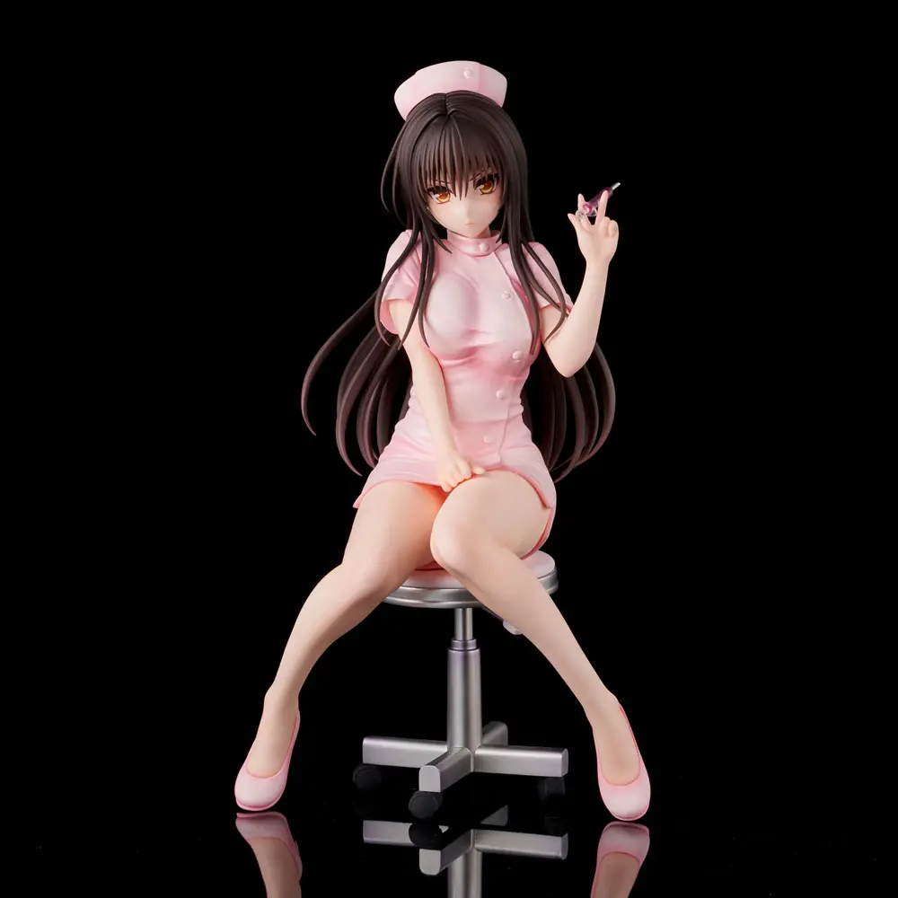 To Love-Ru Darkness Socha PVC Yui Kotegawa Nurse Cos 22 cm produktová fotografia