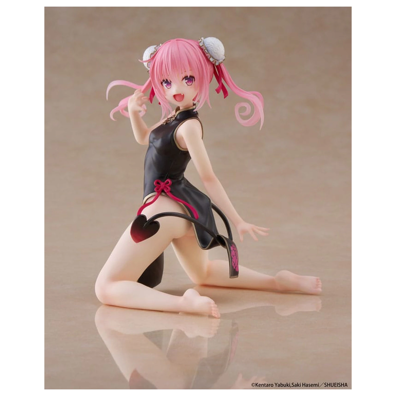 To Love-Ru PVC soška na plochu roztomilá figúrka Nana (China Dress Ver.) 13 cm produktová fotografia