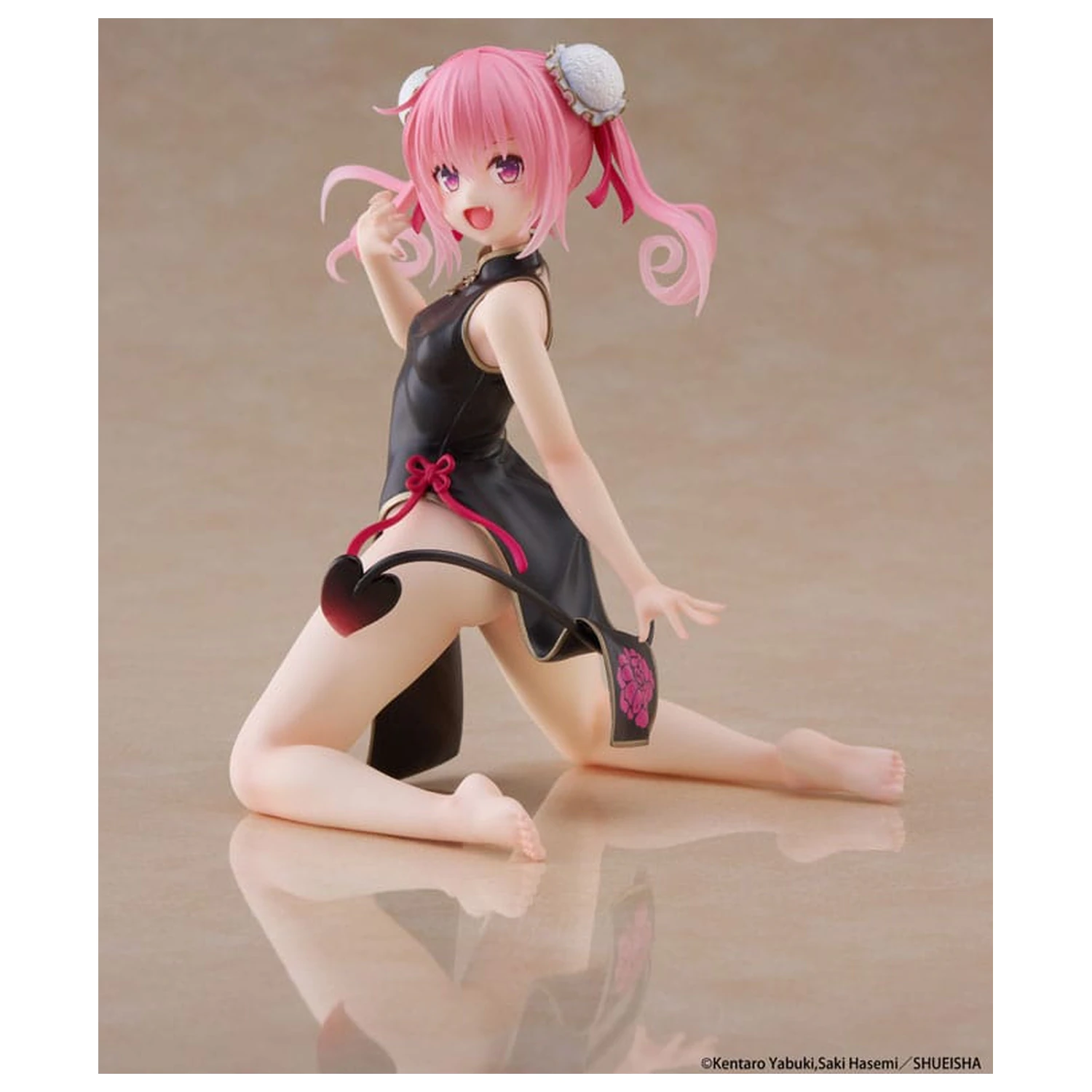 To Love-Ru PVC soška na plochu roztomilá figúrka Nana (China Dress Ver.) 13 cm produktová fotografia