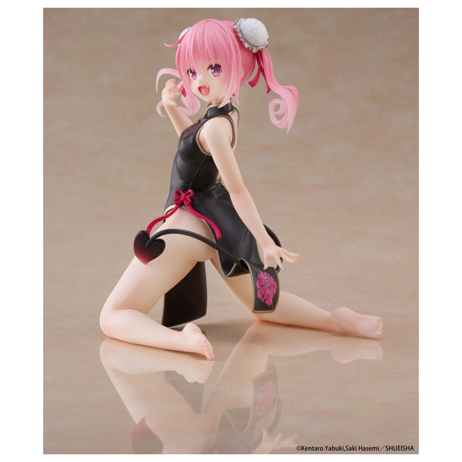 To Love-Ru PVC soška na plochu roztomilá figúrka Nana (China Dress Ver.) 13 cm produktová fotografia