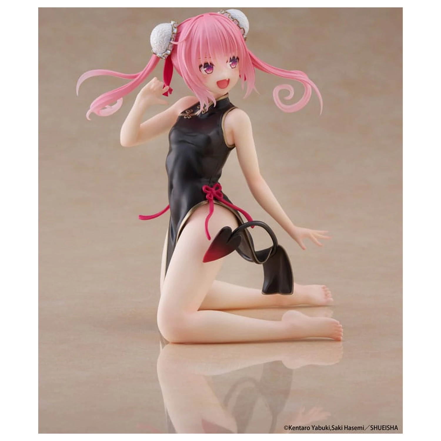 To Love-Ru PVC soška na plochu roztomilá figúrka Nana (China Dress Ver.) 13 cm produktová fotografia