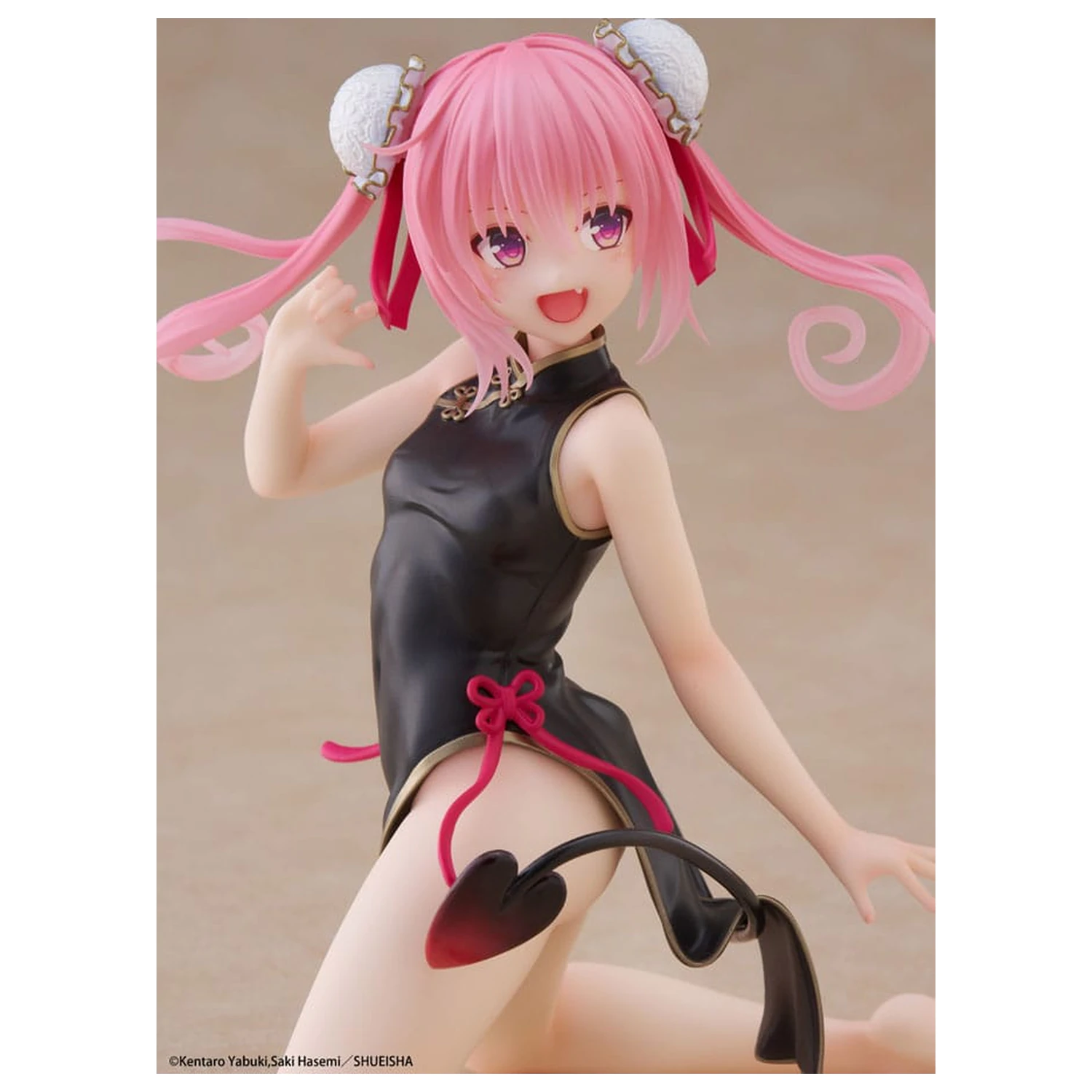 To Love-Ru PVC soška na plochu roztomilá figúrka Nana (China Dress Ver.) 13 cm produktová fotografia