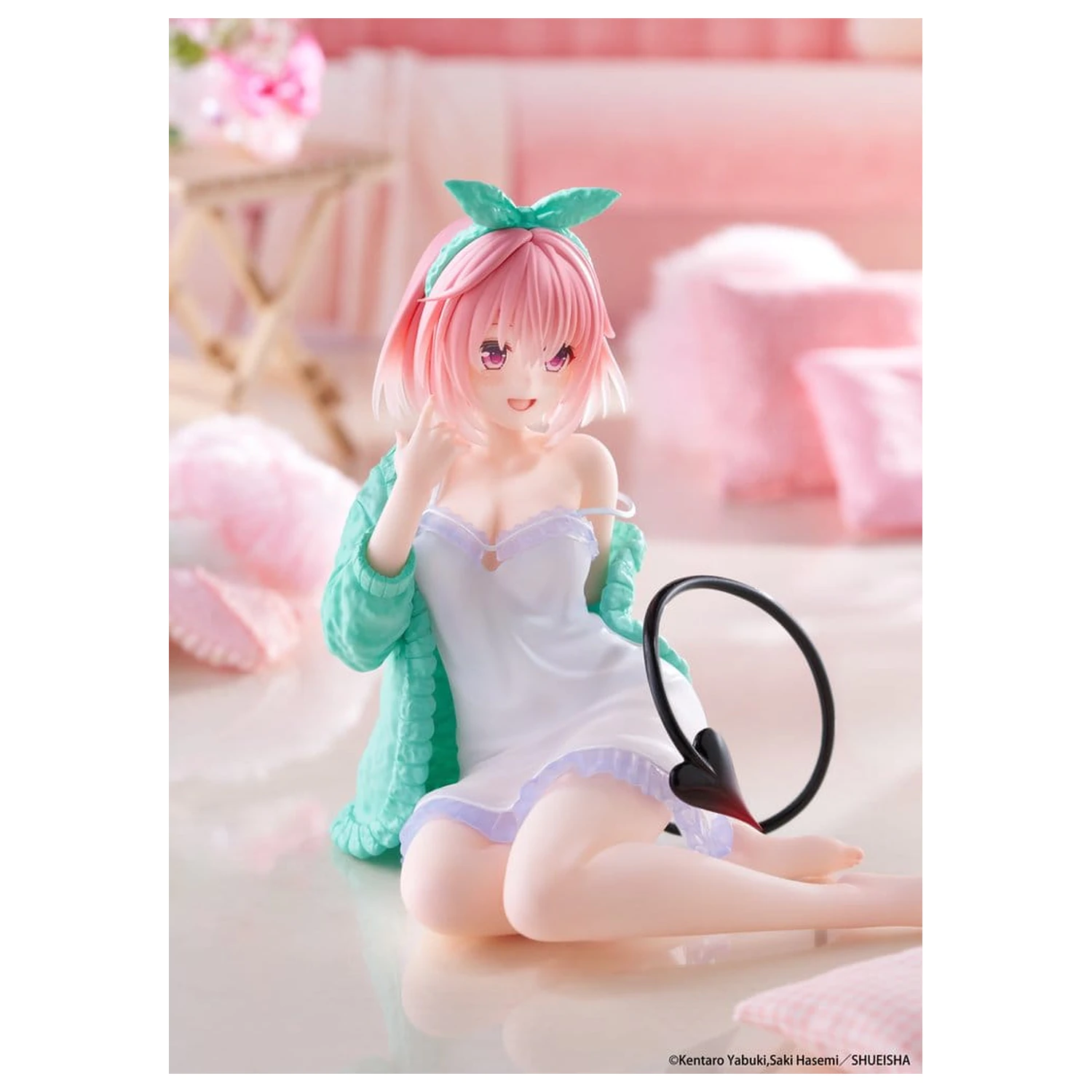 To Love-Ru Desktop Cute PVC figúrka Momo (Roomwear Ver.) 13 cm produktová fotografia
