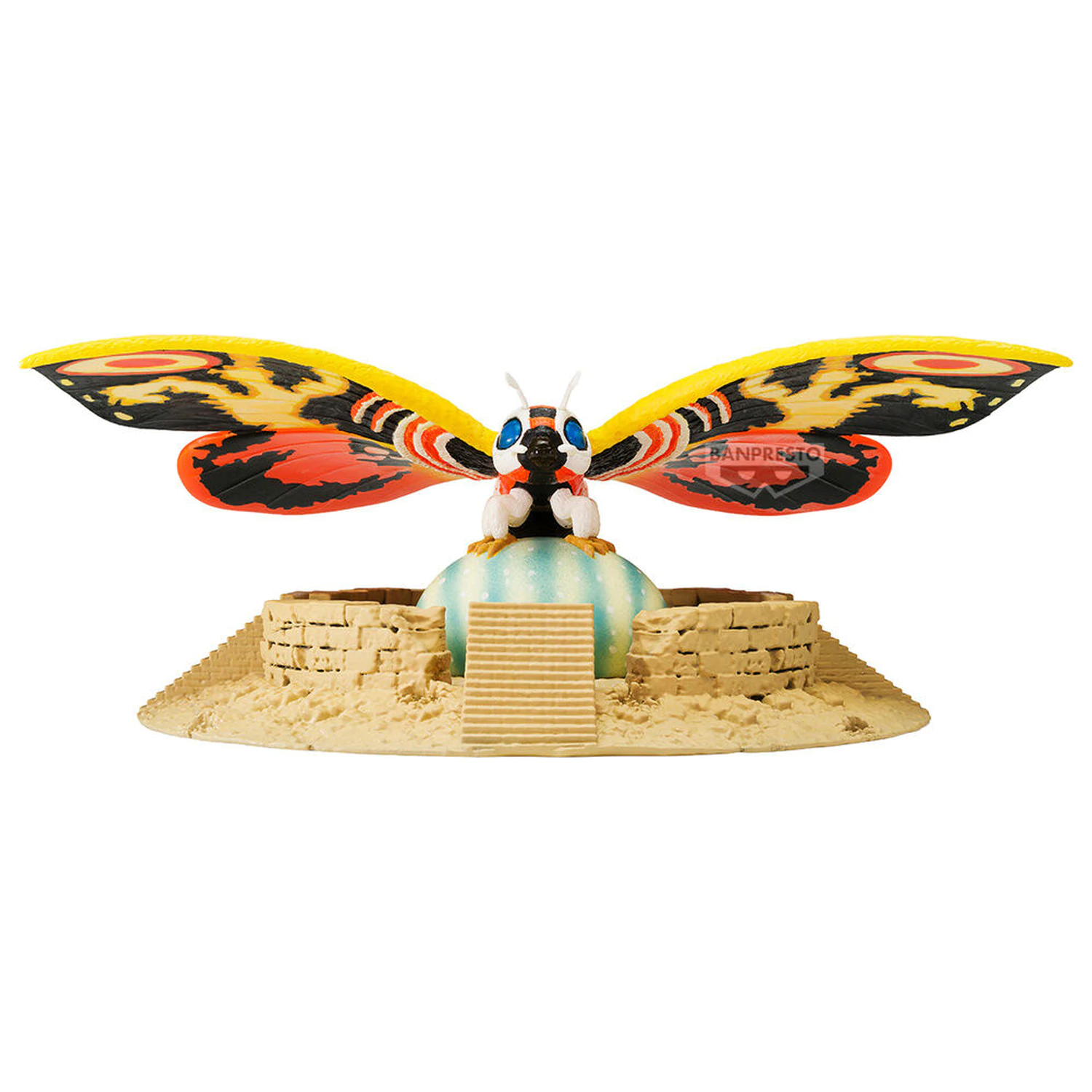 Toho Monster Series Art Vignette Mothra 1996 figúrka 5cm produktová fotografia