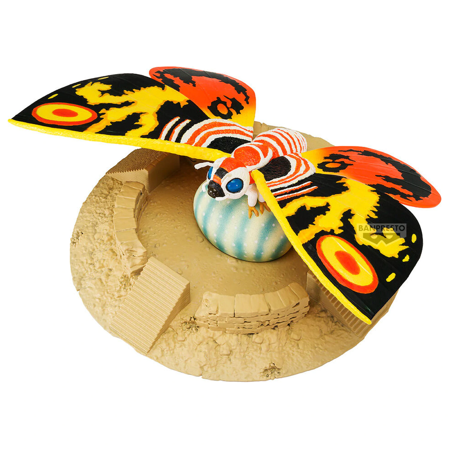 Toho Monster Series Art Vignette Mothra 1996 figúrka 5cm produktová fotografia