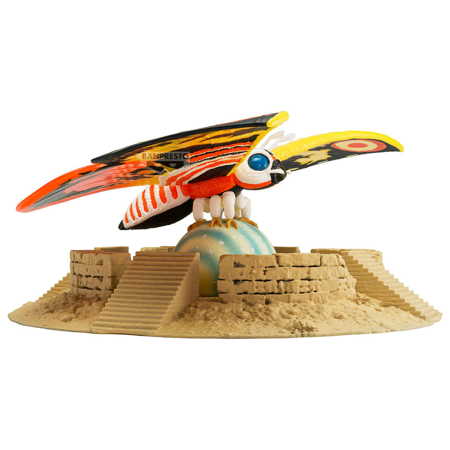Toho Monster Series Art Vignette Mothra 1996 figúrka 5cm produktová fotografia