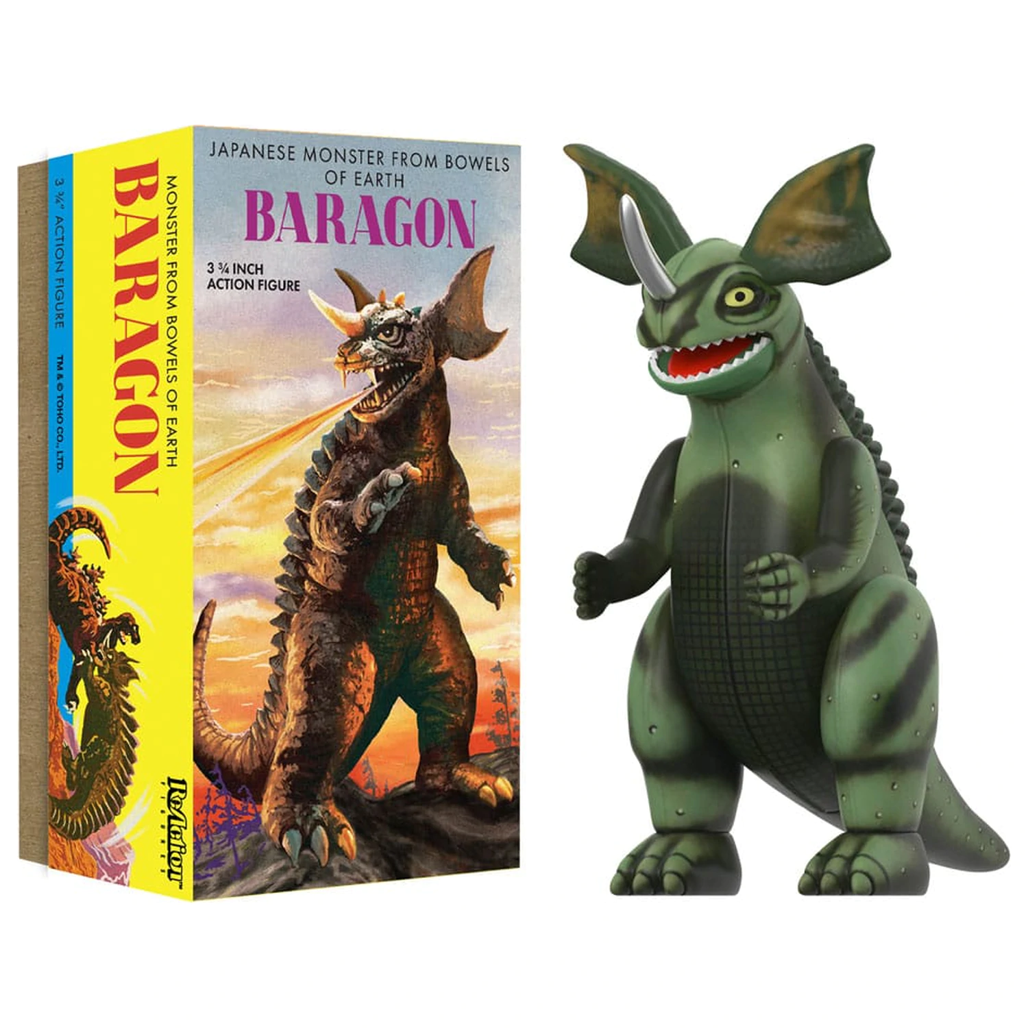 Toho ReAction akčná figúrka vlna 01 (Retro Tin) Baragon (Marusan Tin) 10 cm produktová fotografia