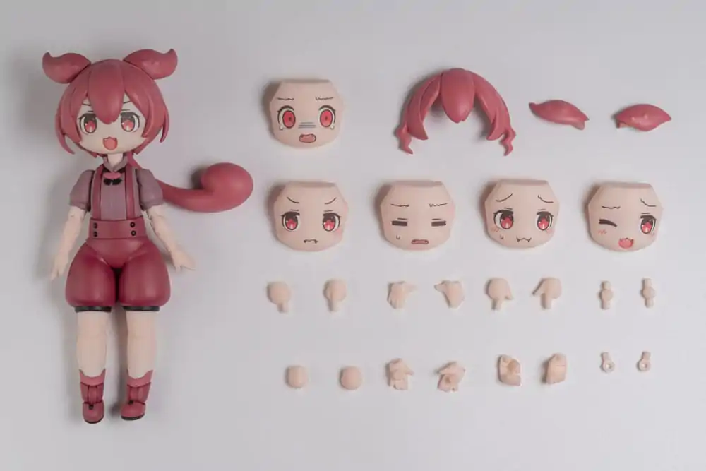 Tohoku Zunko Plastic Model Kit 1/12 Plafia Ankomon Mini Figúrka Set 10 cm produktová fotografia
