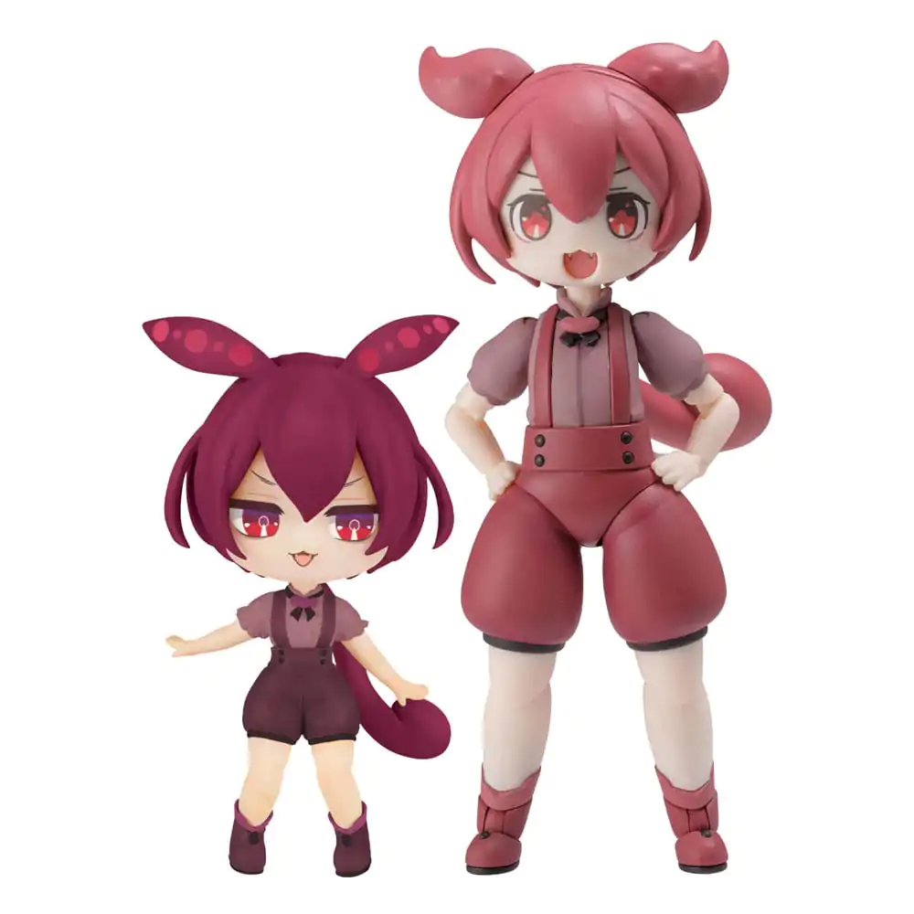 Tohoku Zunko Plastic Model Kit 1/12 Plafia Ankomon Mini Figúrka Set 10 cm produktová fotografia