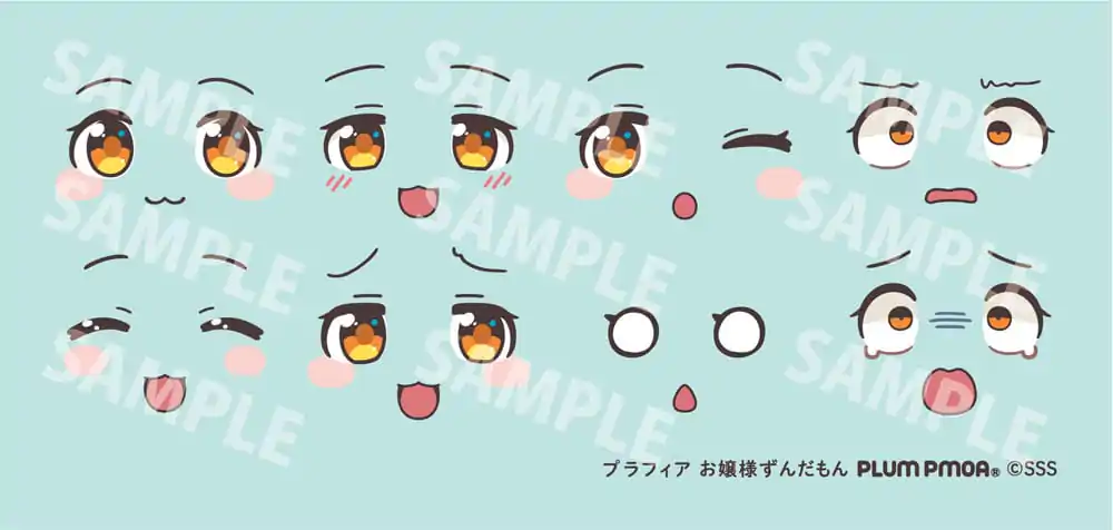 Tohoku Zunko Plastikový model Kit 1/12 Plafia Ojosama Zundamon 10 cm produktová fotografia