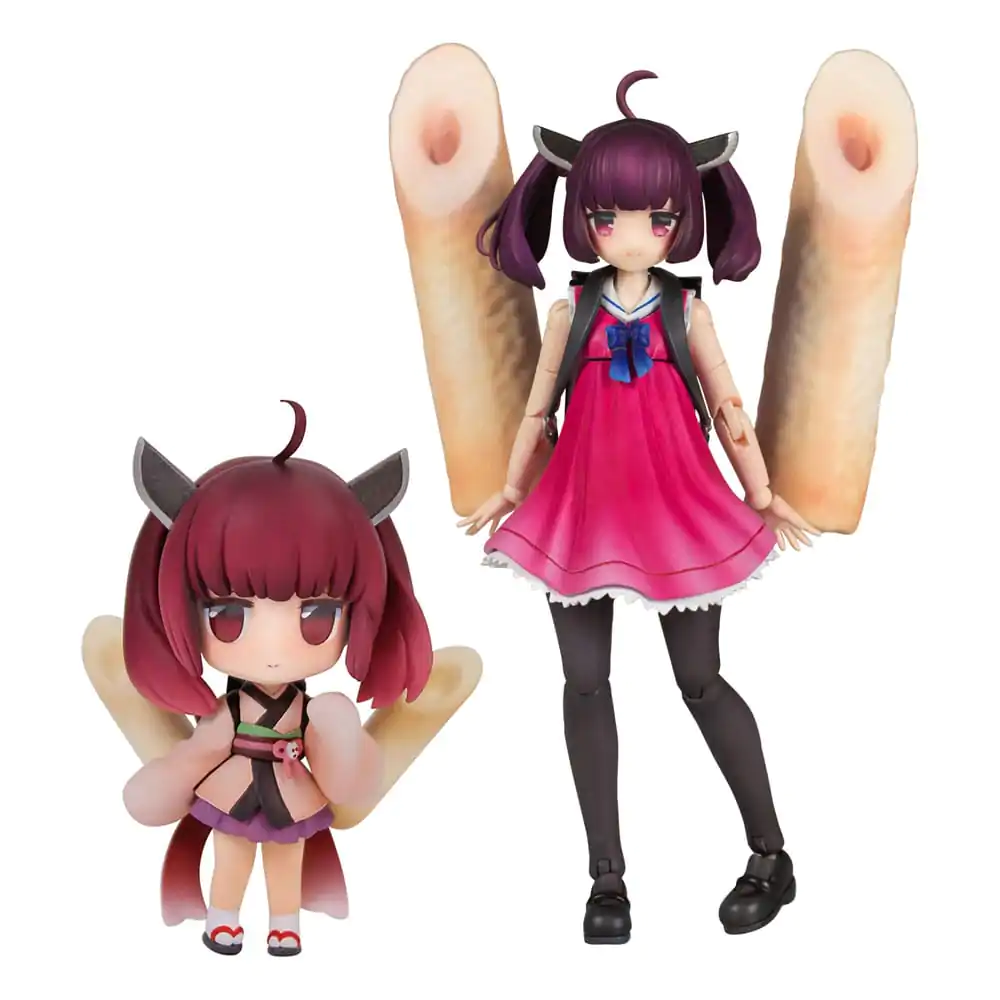 Tohoku Zunko plastová stavebnica modelu 1/12 Plafia Tohoku Kiritan Mini figúrka sada 12 cm produktová fotografia