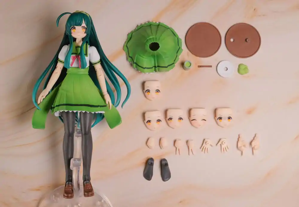 Tohoku Zunko Plastikový model Kit 1/12 Plafia Tohoku Zunko Mini figúrka Set 13 cm produktová fotografia