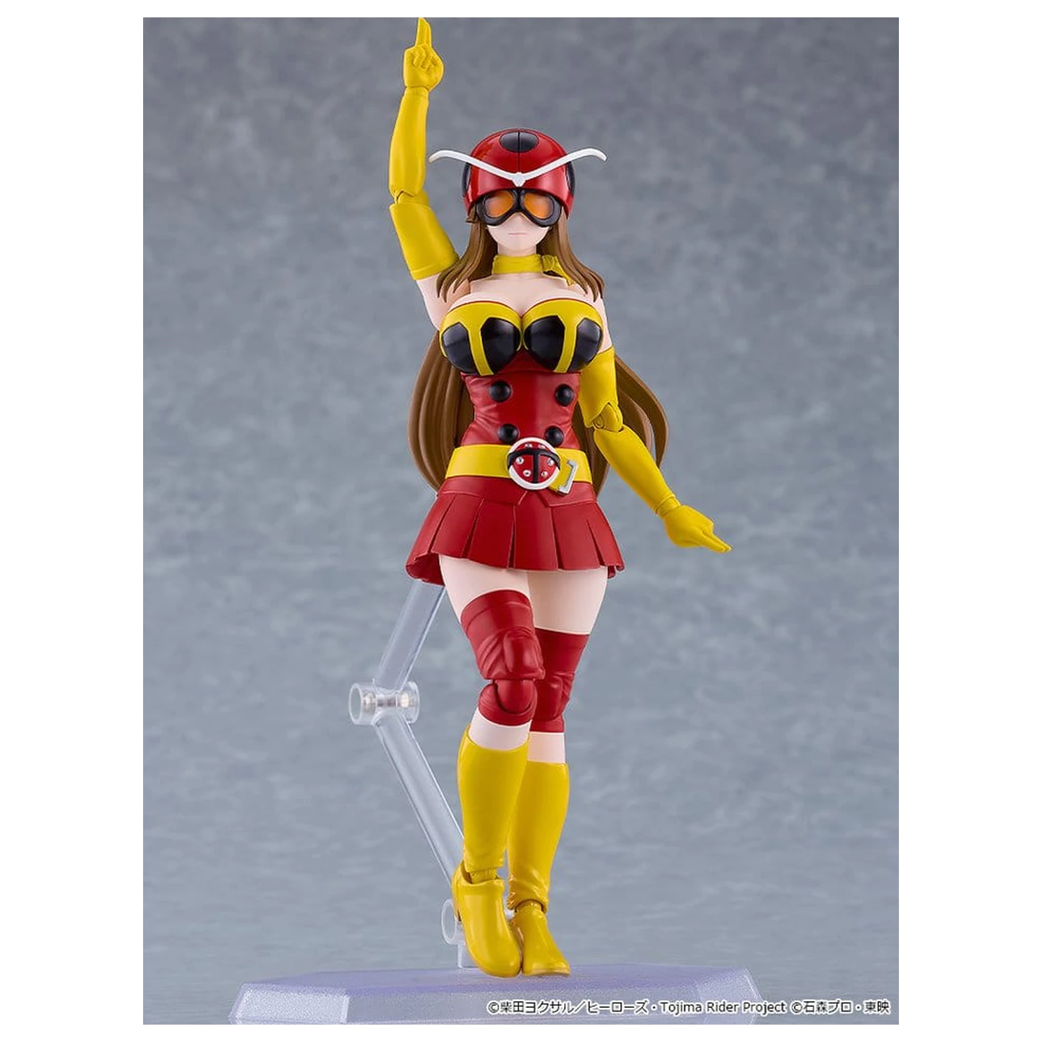 Tojima Wants to Be a Kamen Rider Figma Akčná figúrka Yuriko Okada (Electro-Wave Human Tackle Ver.) 14 cm produktová fotografia