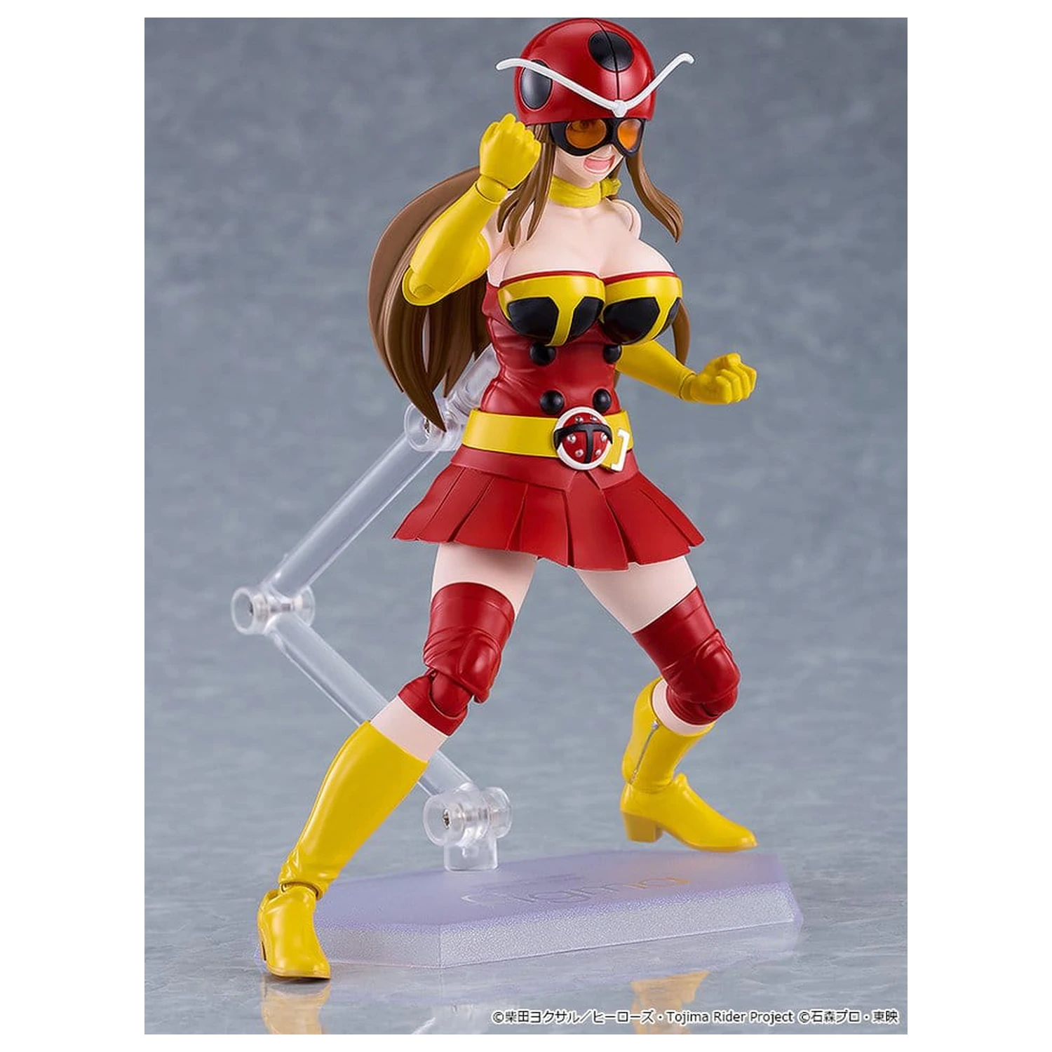 Tojima Wants to Be a Kamen Rider Figma Akčná figúrka Yuriko Okada (Electro-Wave Human Tackle Ver.) 14 cm produktová fotografia