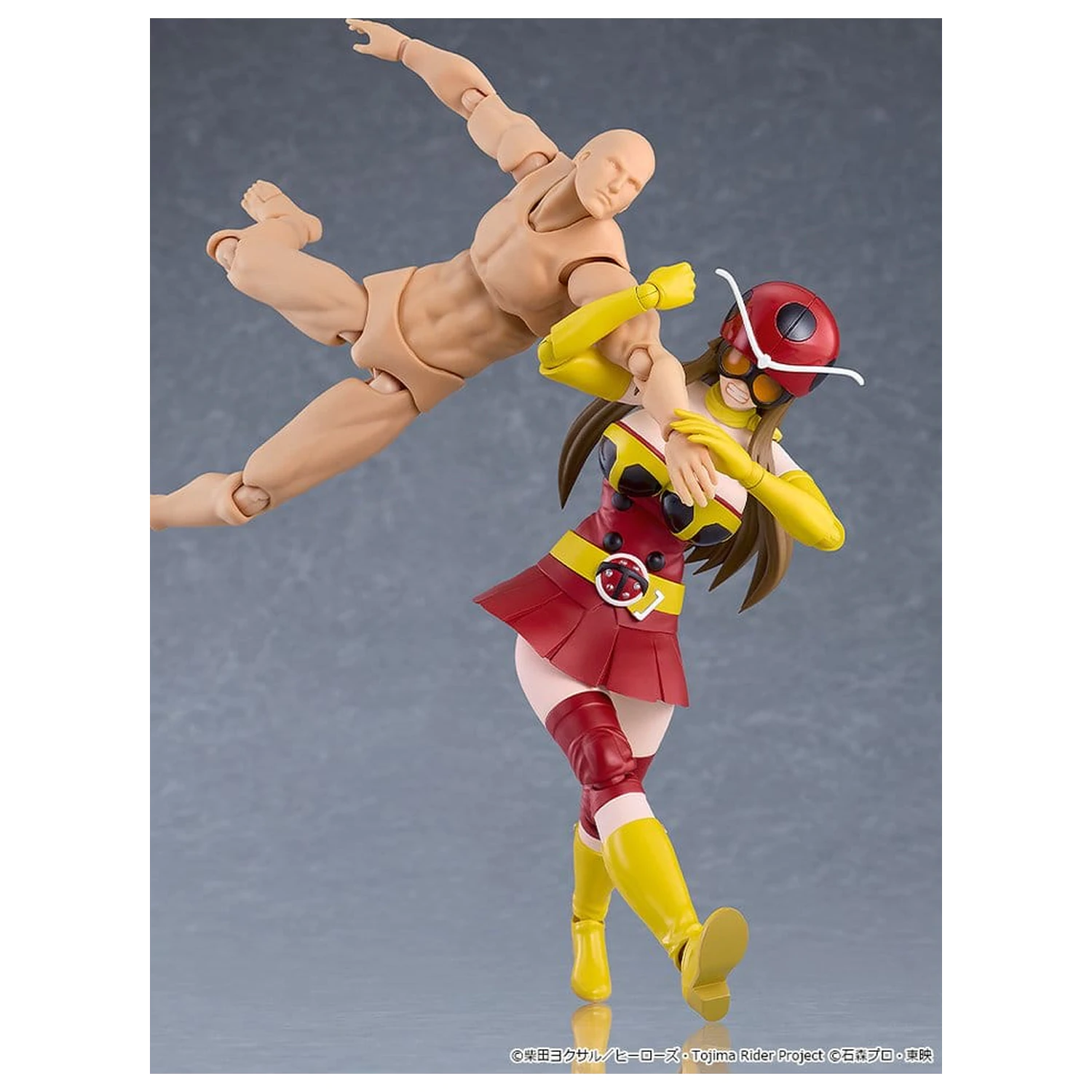 Tojima Wants to Be a Kamen Rider Figma Akčná figúrka Yuriko Okada (Electro-Wave Human Tackle Ver.) 14 cm produktová fotografia