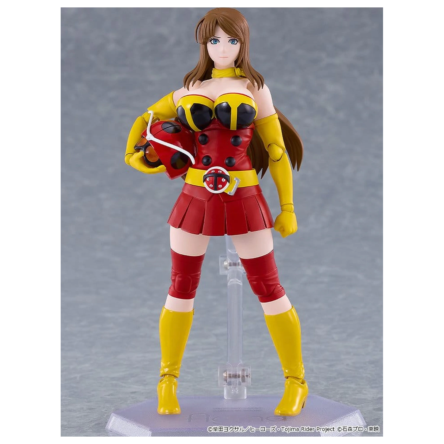 Tojima Wants to Be a Kamen Rider Figma Akčná figúrka Yuriko Okada (Electro-Wave Human Tackle Ver.) 14 cm produktová fotografia