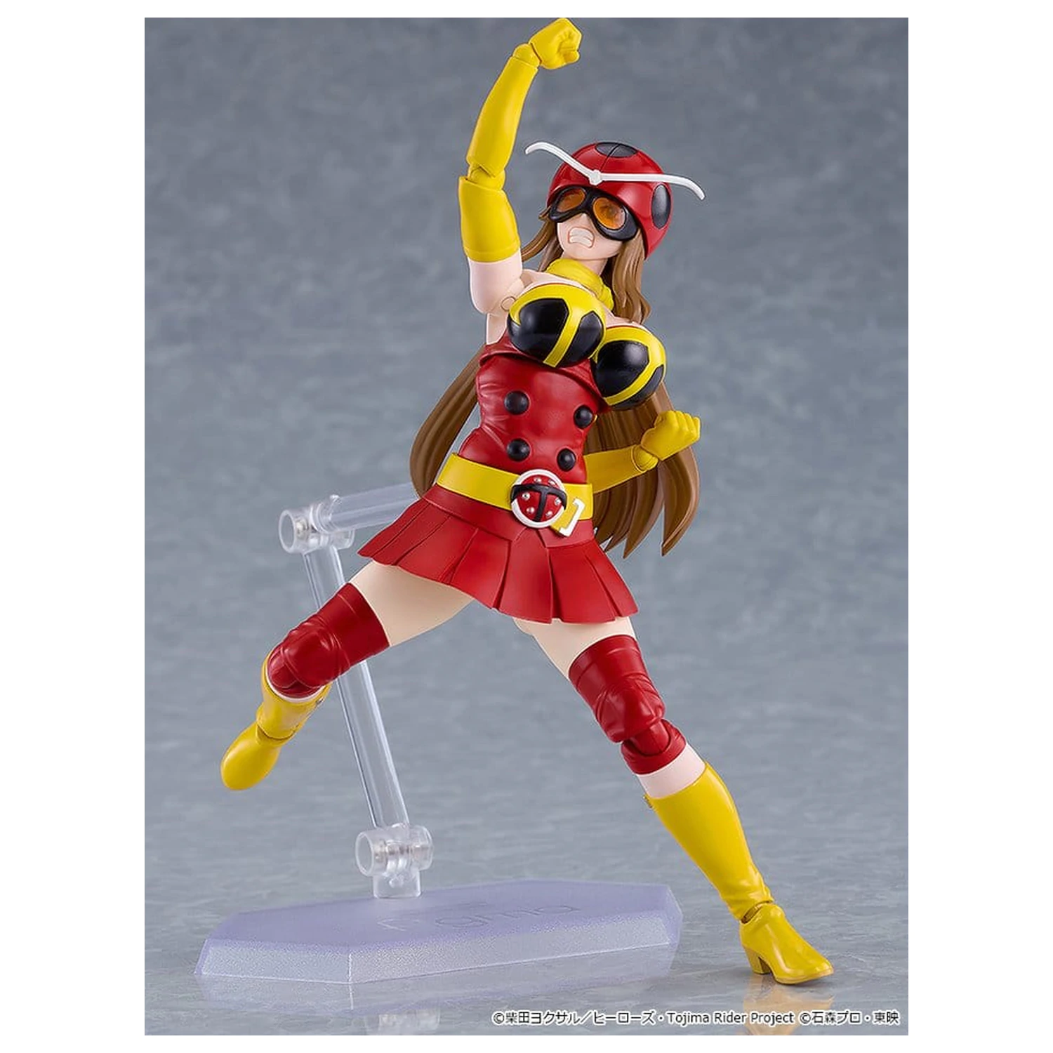 Tojima Wants to Be a Kamen Rider Figma Akčná figúrka Yuriko Okada (Electro-Wave Human Tackle Ver.) 14 cm produktová fotografia