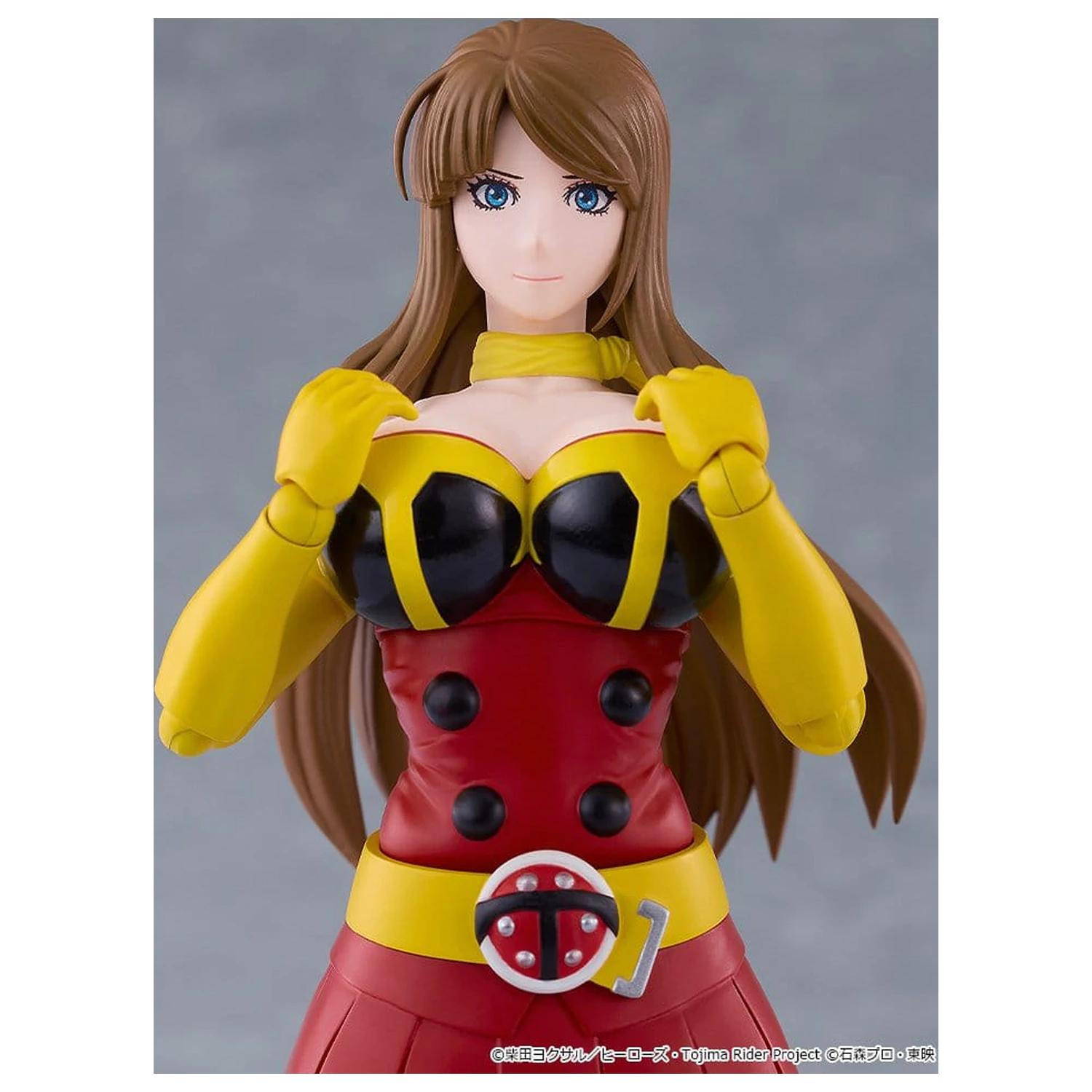 Tojima Wants to Be a Kamen Rider Figma Akčná figúrka Yuriko Okada (Electro-Wave Human Tackle Ver.) 14 cm produktová fotografia