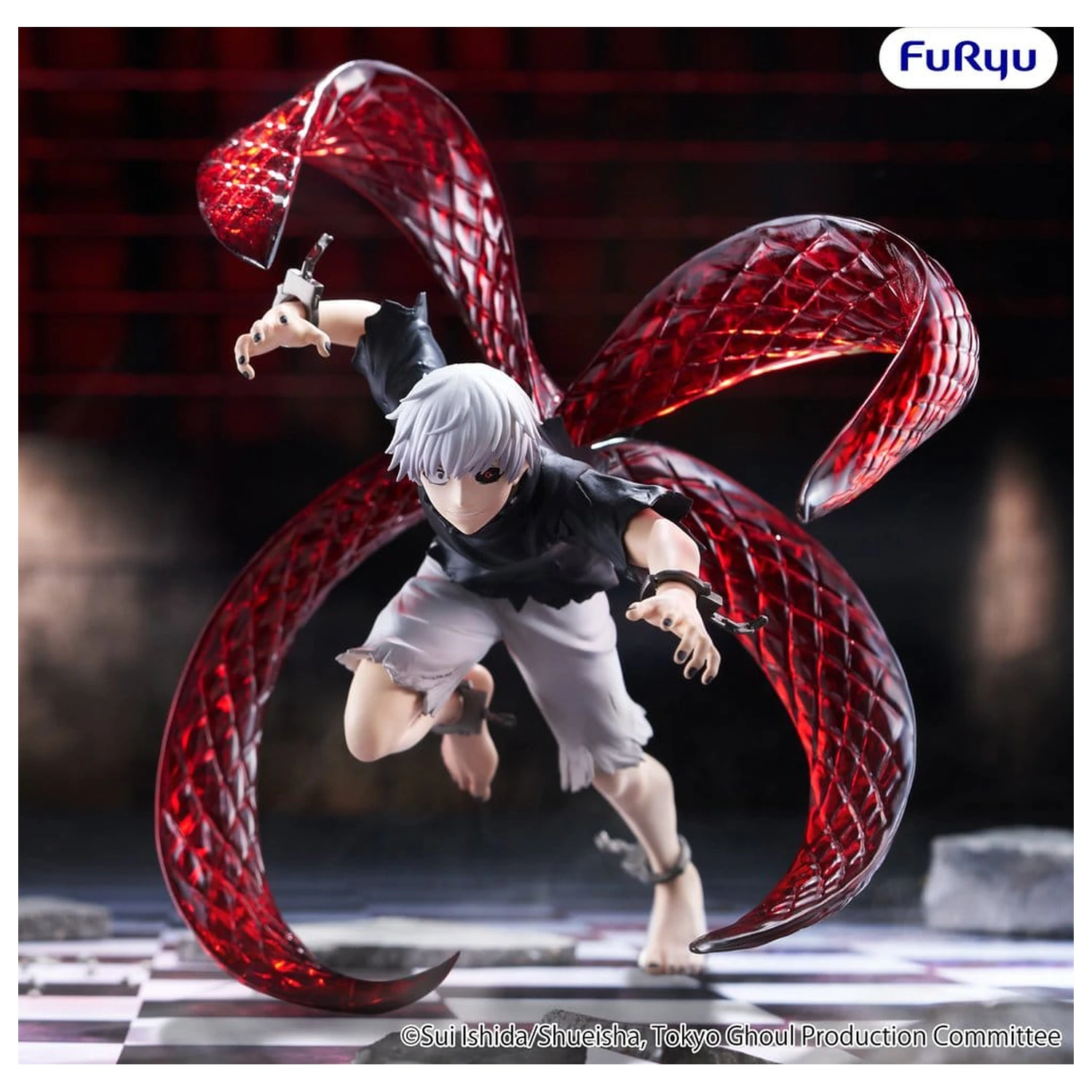 Tokyo Ghoul Muchute PVC figúrka Ken Kaneki 17 cm produktová fotografia