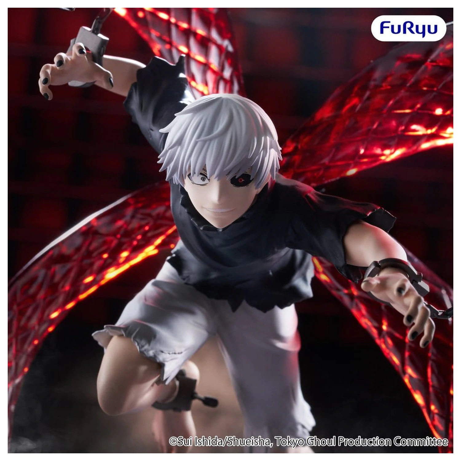 Tokyo Ghoul Muchute PVC figúrka Ken Kaneki 17 cm produktová fotografia