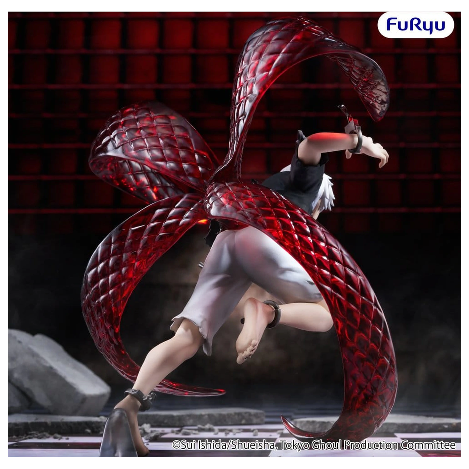 Tokyo Ghoul Muchute PVC figúrka Ken Kaneki 17 cm produktová fotografia