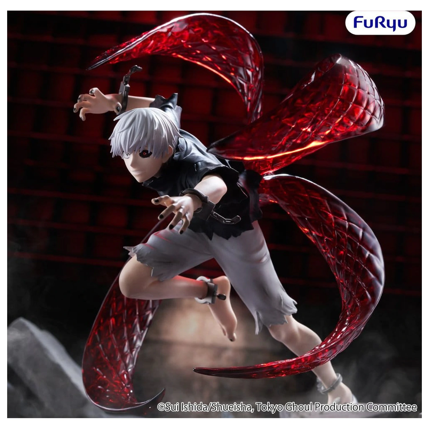 Tokyo Ghoul Muchute PVC figúrka Ken Kaneki 17 cm produktová fotografia