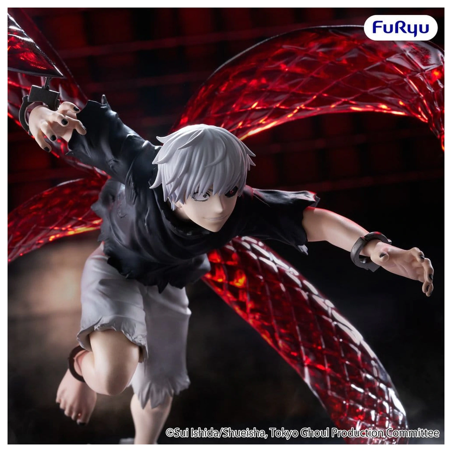 Tokyo Ghoul Muchute PVC figúrka Ken Kaneki 17 cm produktová fotografia