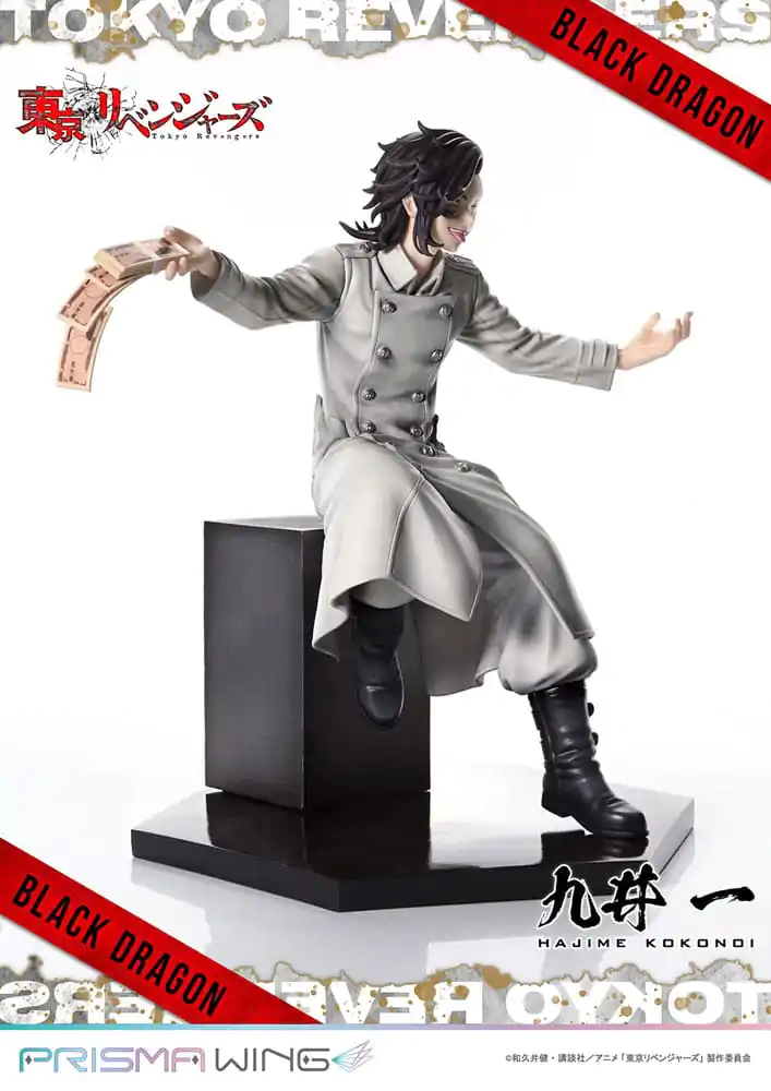 Tokyo Revengers Prisma Wing PVC Socha 1/7 Hajime Kokonoi Bonus Version 22 cm produktová fotografia