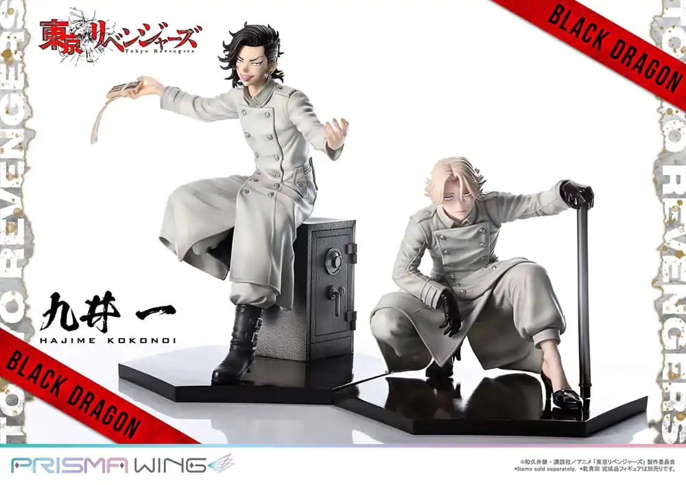 Tokyo Revengers Prisma Wing PVC Socha 1/7 Hajime Kokonoi Bonus Version 22 cm produktová fotografia