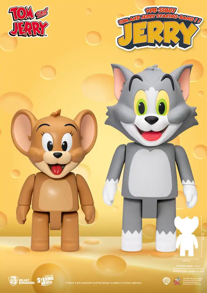 Tom & Jerry Syaking Bang PVC figúrka Jerry 30 cm produktová fotografia