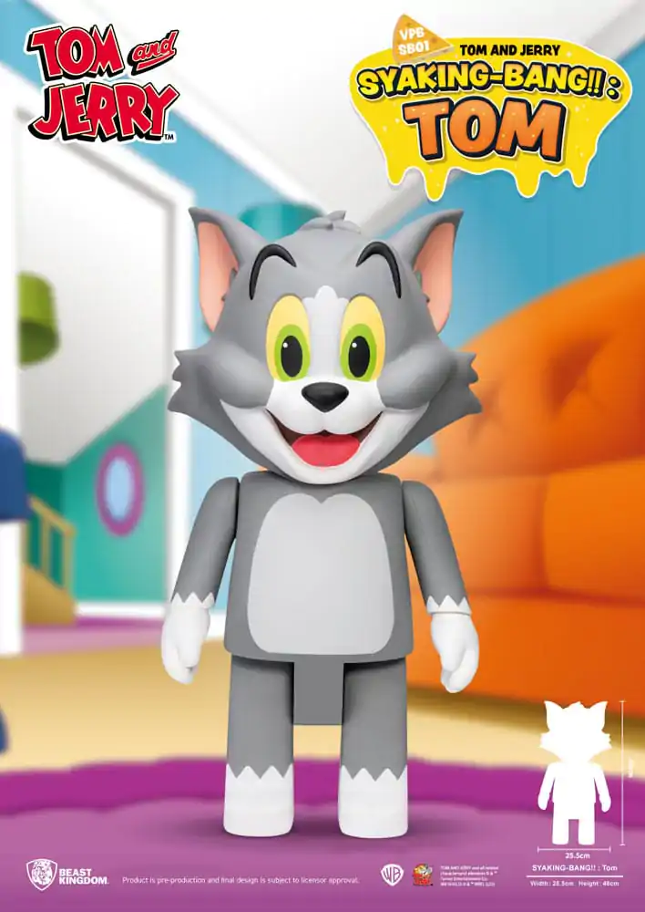 Tom & Jerry Šetriaca pokladnička Vinyl Bank Tom 48 cm produktová fotografia